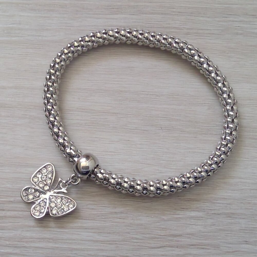 Butterfly Charm Bracelet - Popcorn
